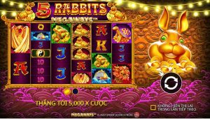 Tổng quan game 5 Con Thỏ Megaways trong Sảnh PP trên Kubet