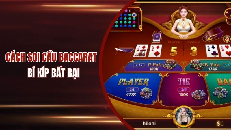 Các loại cầu trong Baccarat Sunwin